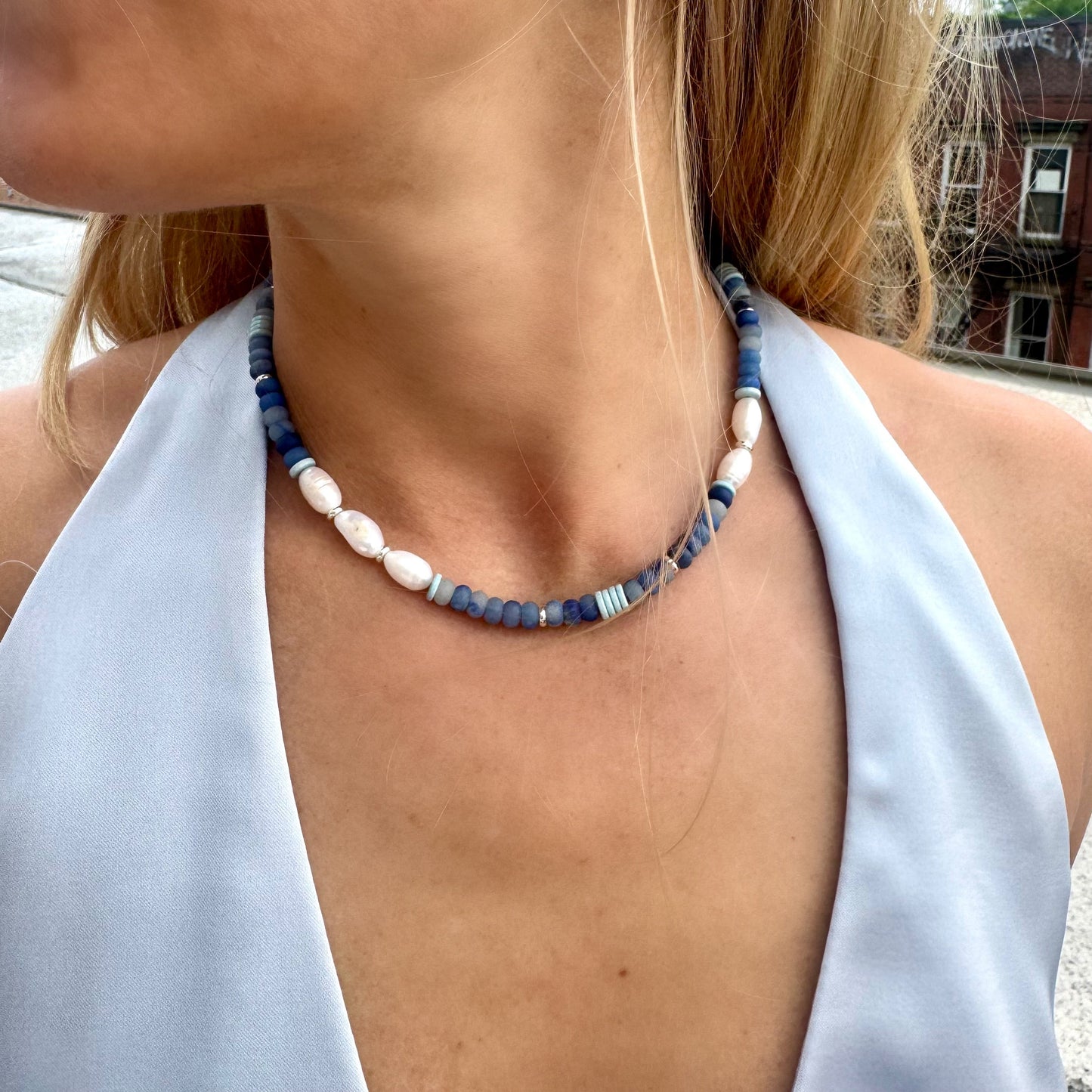 Peconic Blue Necklace